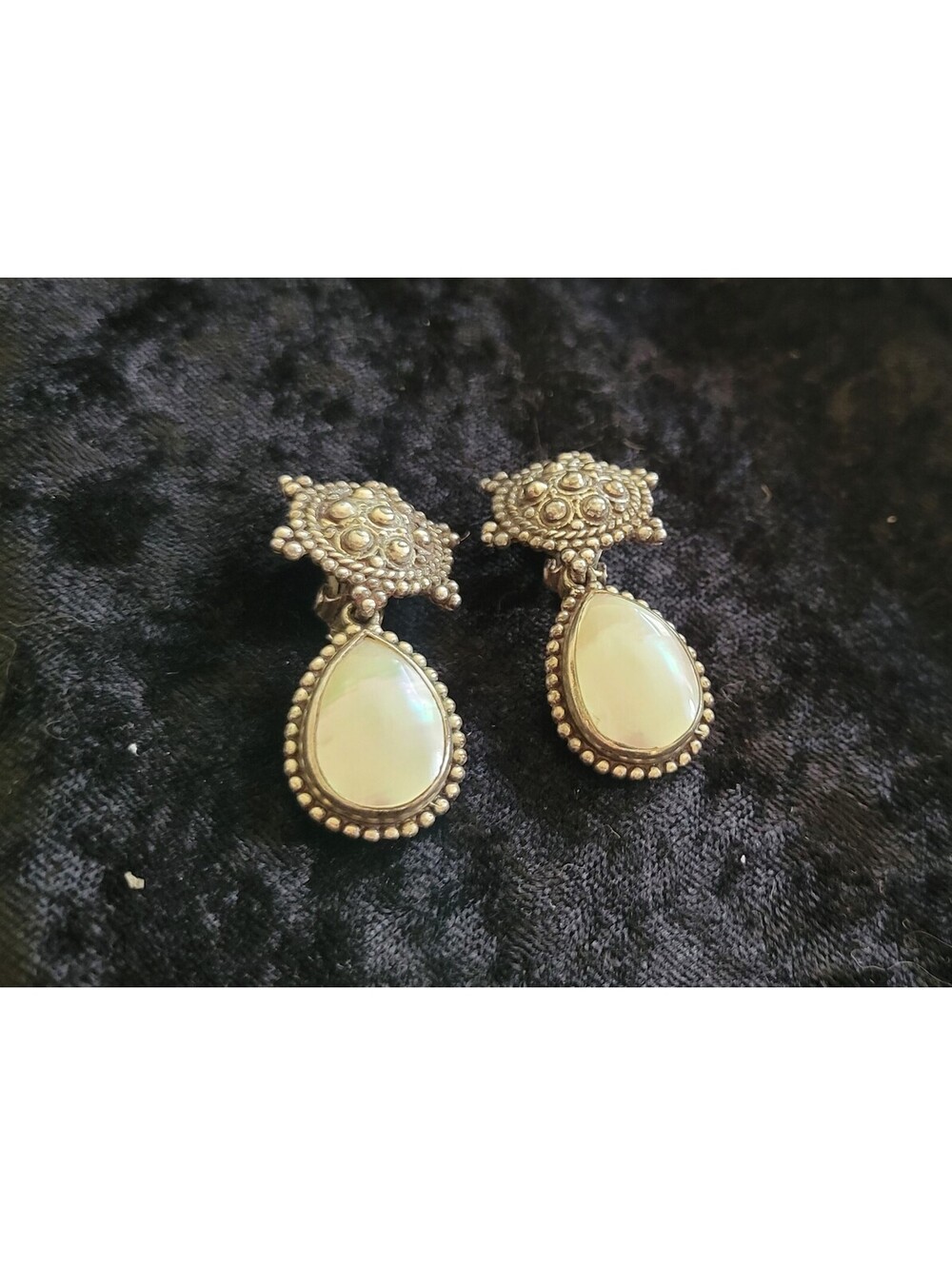 Vintage .925 Stephen Dweck Earrings with original pouch